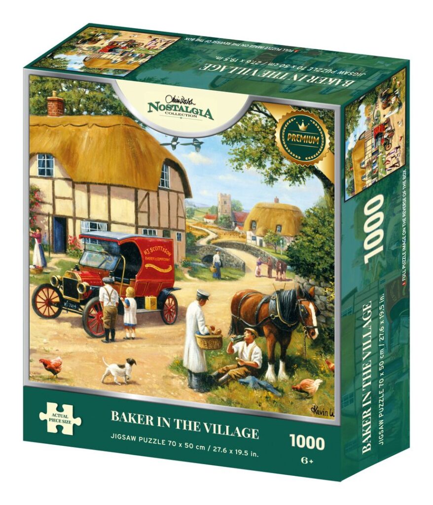 Baker in the Village 1000 Piece Jigsaw Puzzle - Mind Games Southport