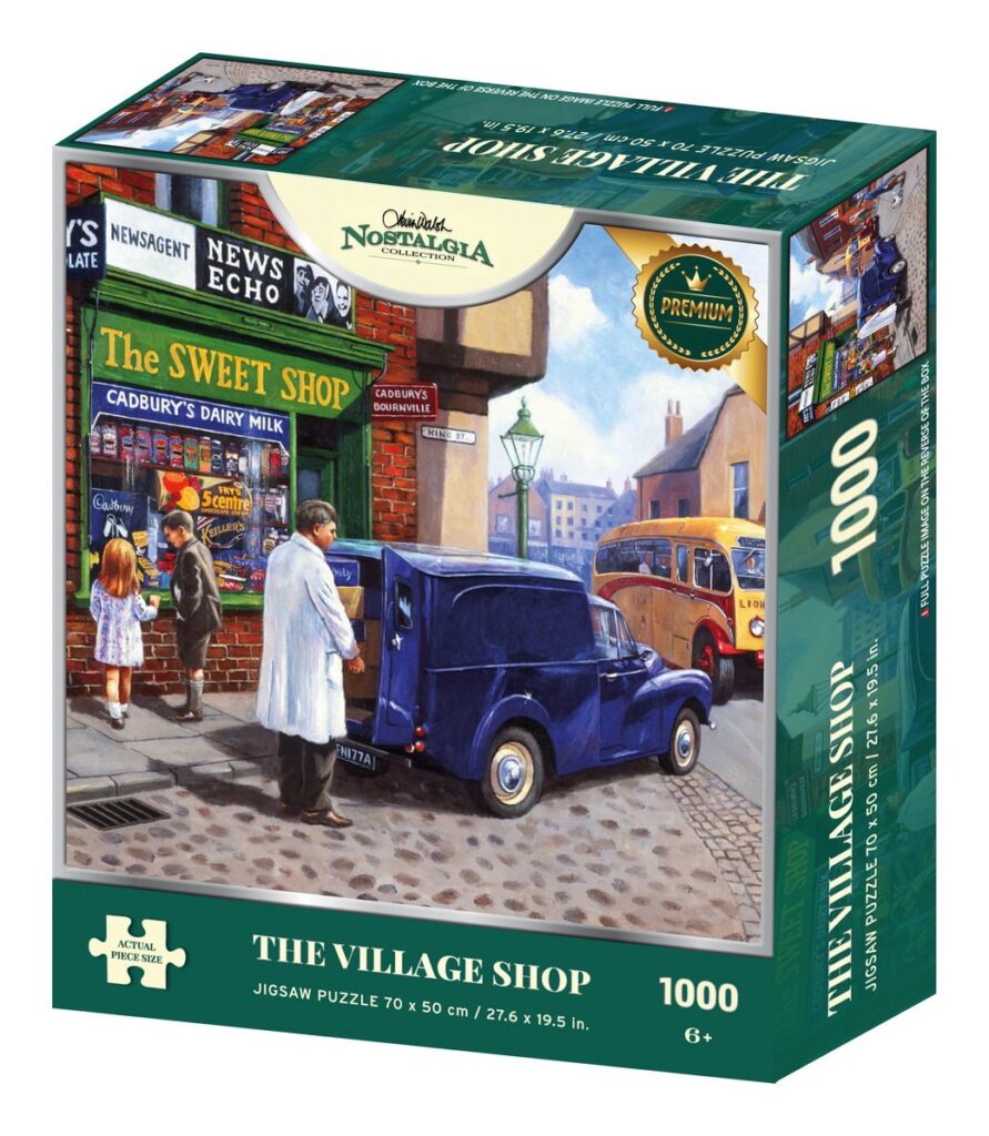 The Village Shop 1000 Piece Jigsaw Puzzle - Mind Games Southport