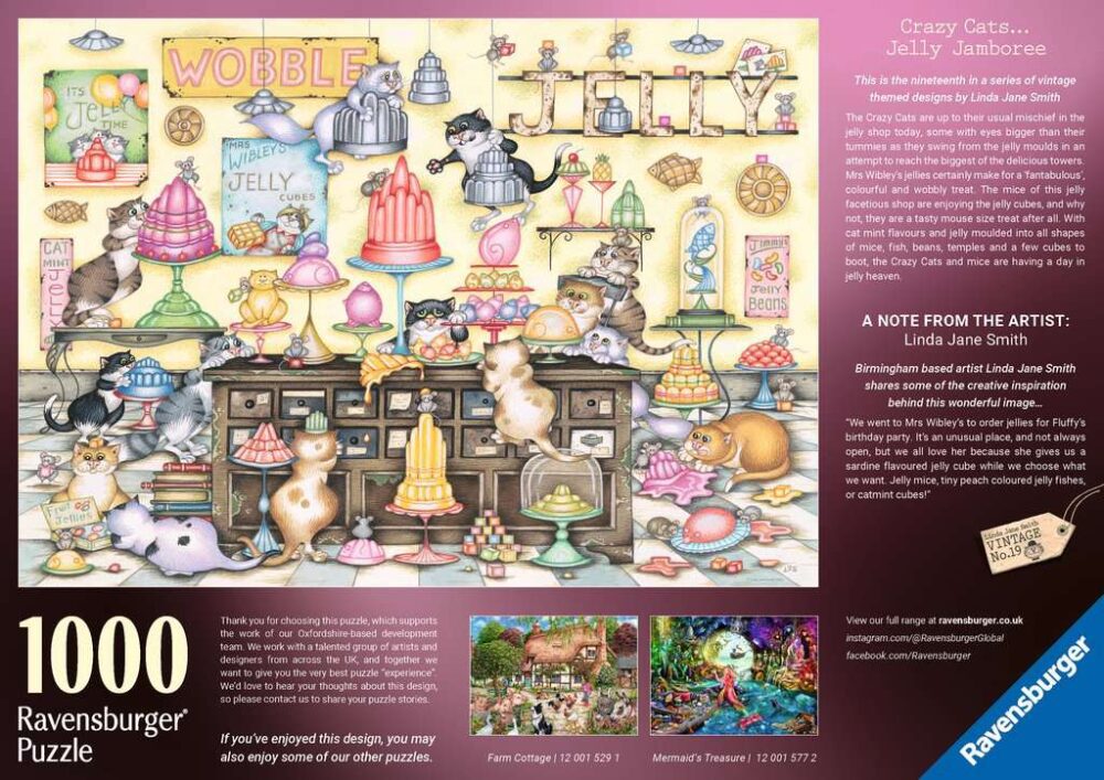 crazy-cats-vintage-no-19-jelly-jamboree-ravensburger-1000-piece-jigsaw-puzzle-mind-games-southport-2