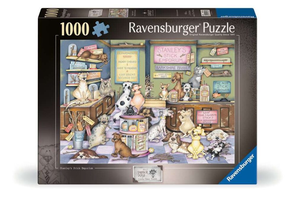 dapper-dogs-2-stanleys-stick-emporium-ravensburger-1000-piece-jigsaw-puzzle-mind-games-southport