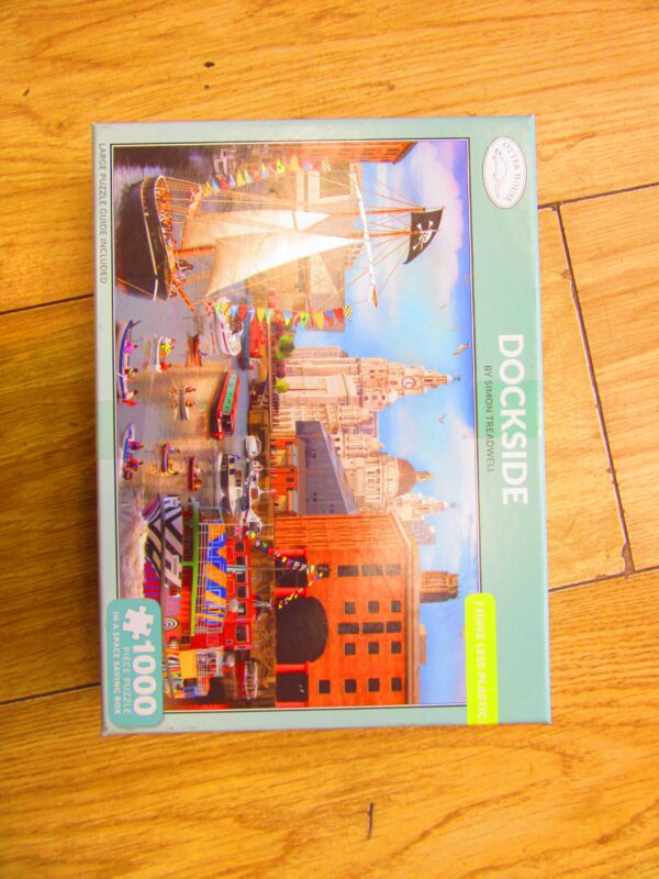 Dockside PRE-OWNED Jigsaw Puzzle ( 1000 Pieces ) - Mind Games Southport